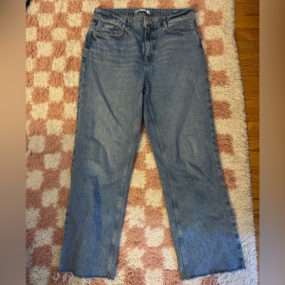 Zara Denim Straight Leg Jeans